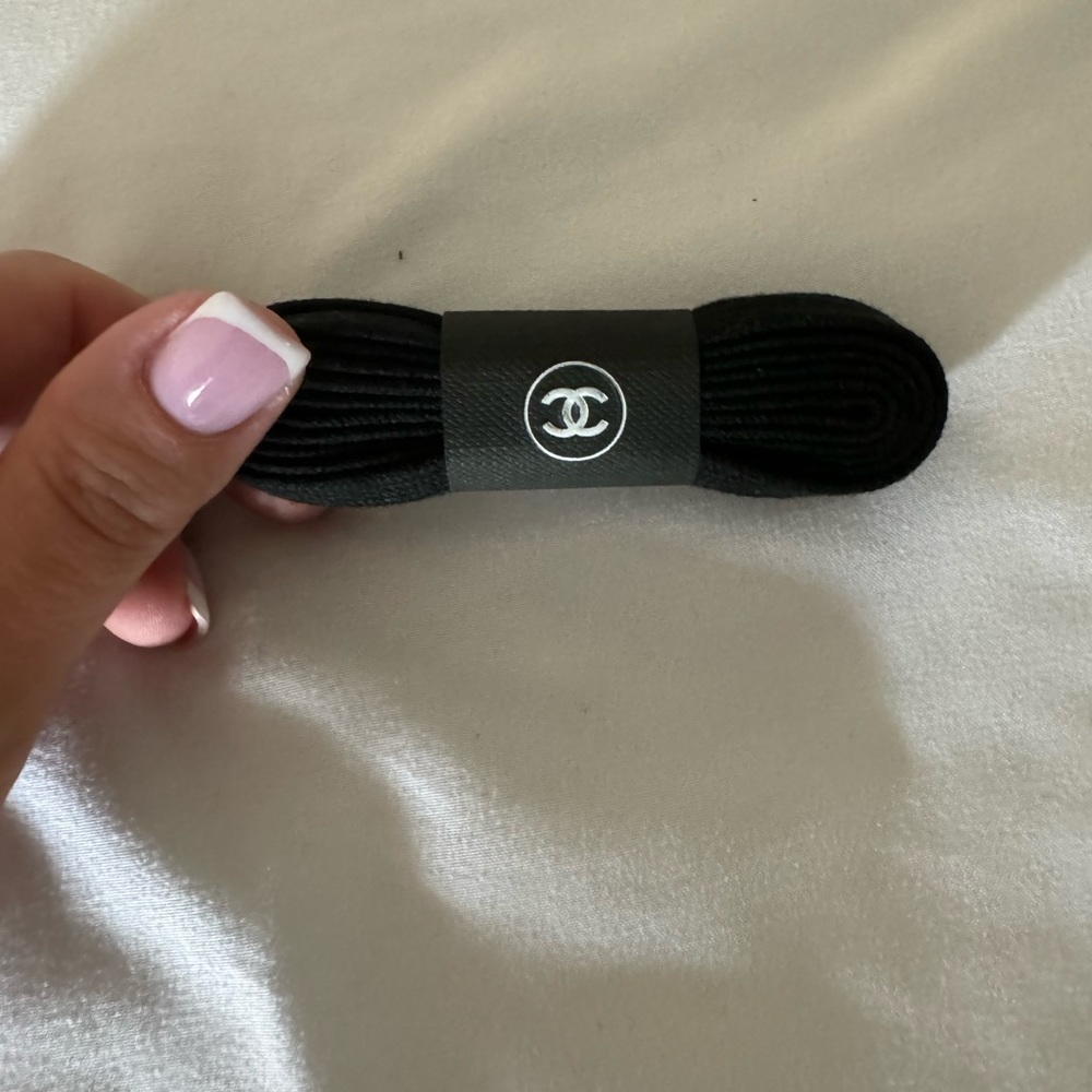 Black Chanel laces